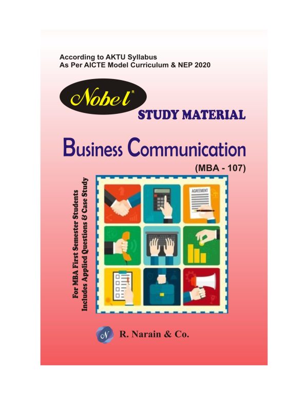 AKTU NOBEL MBA STUDY MATERIAL