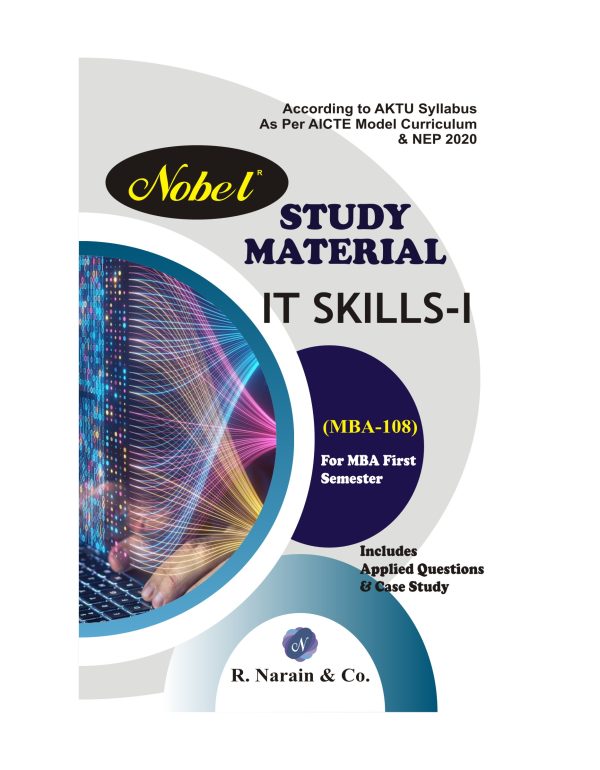AKTU NOBEL MBA STUDY MATERIAL