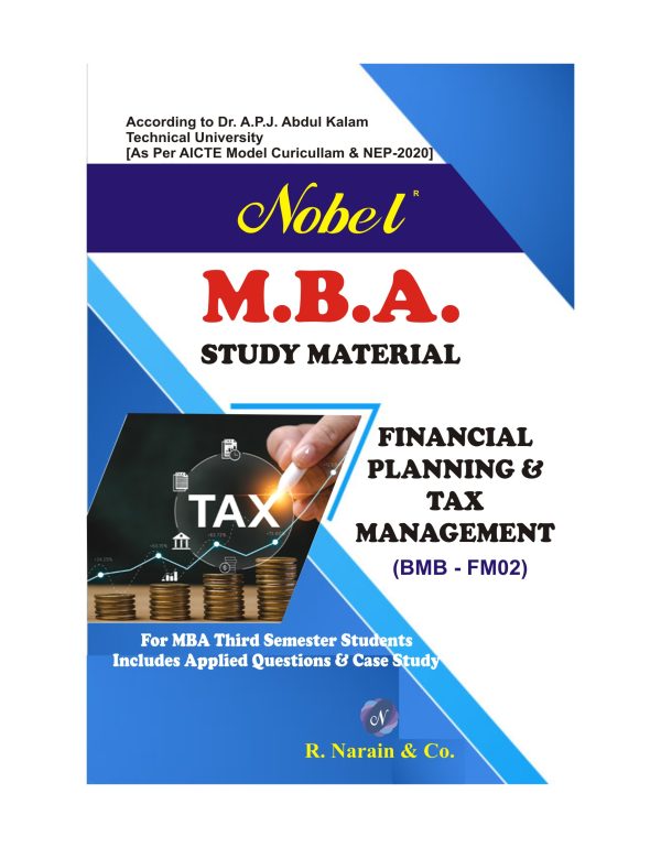 AKTU MBA NOBEL STUDY MATERIAL