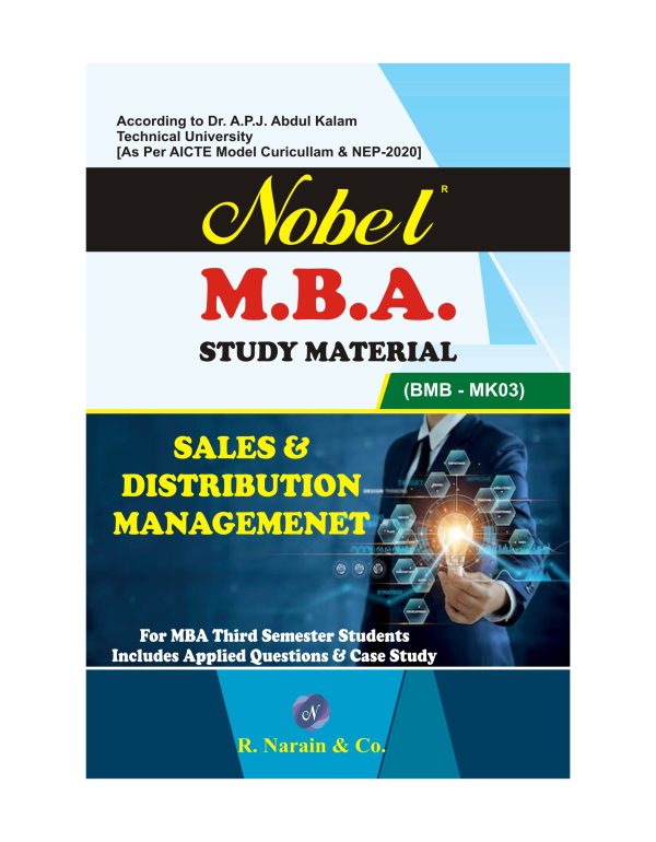 AKTU NOBEL MBA STUDY MATERIAL