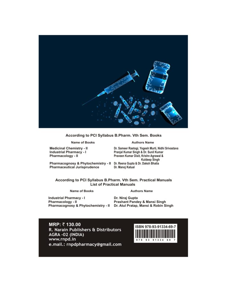 Practical Manual Of Pharmacology Ii Rnpd